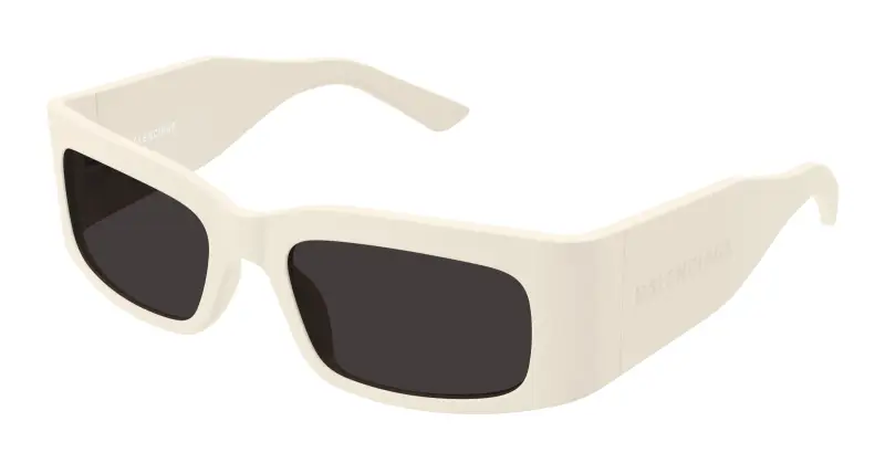 Unisex BB0328S 007 Occhiali da sole Acetato Beige Grigio Squadrata