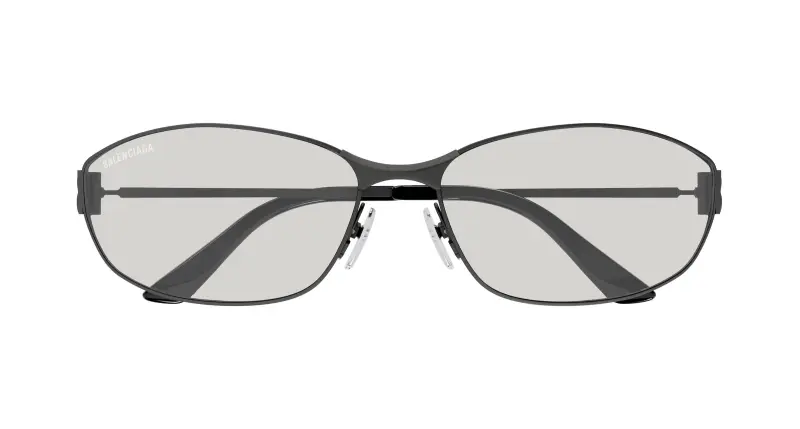 Unisex BB0336S 007 Occhiali da sole Acetato Rutenio Grigio Squadrata miniatura 2