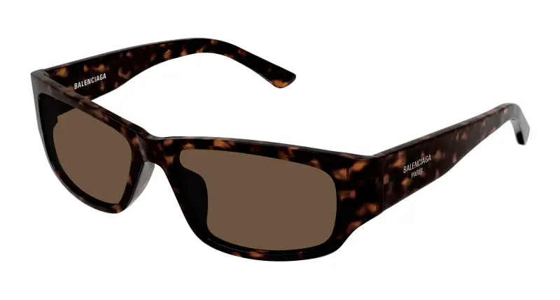 Unisex BB0368SK 002 Occhiali da sole Acetato Havana Marrone Squadrata