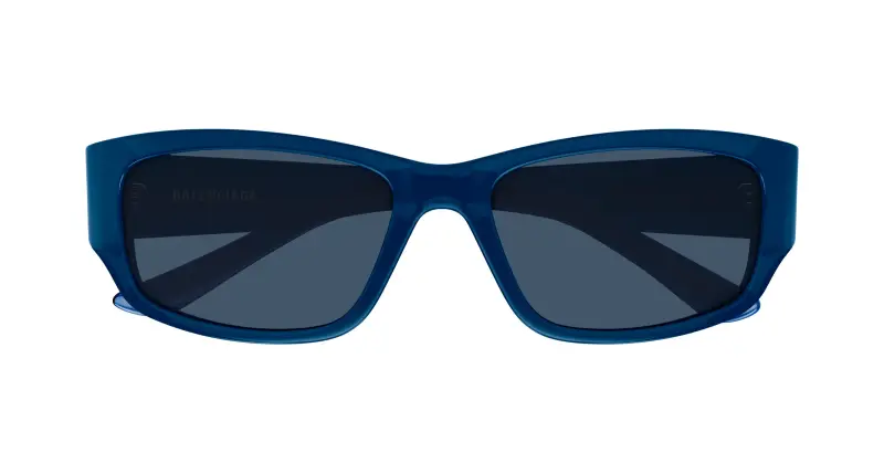 Unisex BB0368SK 003 Occhiali da sole Acetato Blu Blu Squadrata miniatura 2