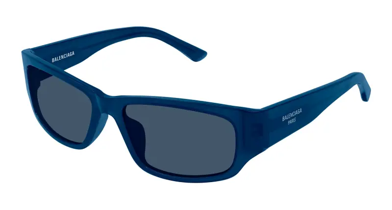 Unisex BB0368SK 003 Occhiali da sole Acetato Blu Blu Squadrata