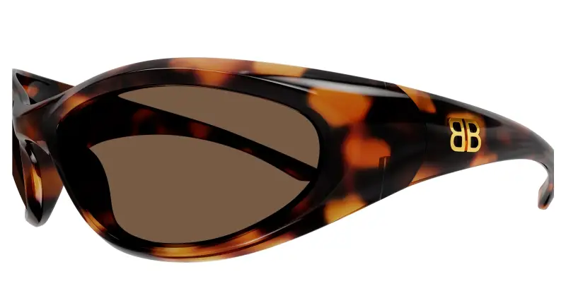Unisex BB0384S 002 Occhiali da sole Acetato Havana Marrone Cat Eye miniatura 3