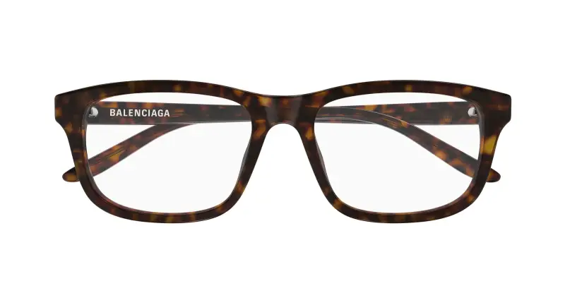 Unisex BB0442OA 002 Montature da vista Acetato Havana Trasparente Squadrata miniatura 2