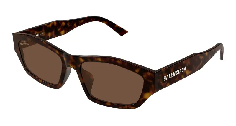 Unisex BB0448SK 002 Occhiali da sole Acetato Havana Marrone Geometrica