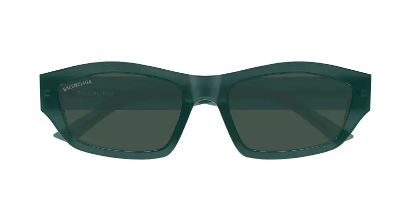 Unisex BB0448SK 003 Occhiali da sole Acetato Verde Verde Geometrica miniatura 2