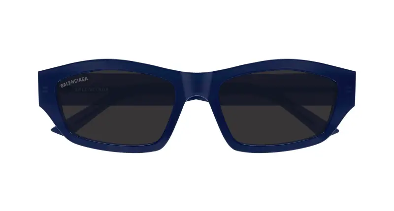 Unisex BB0448SK 004 Occhiali da sole Acetato Blu Grigio Geometrica miniatura 2