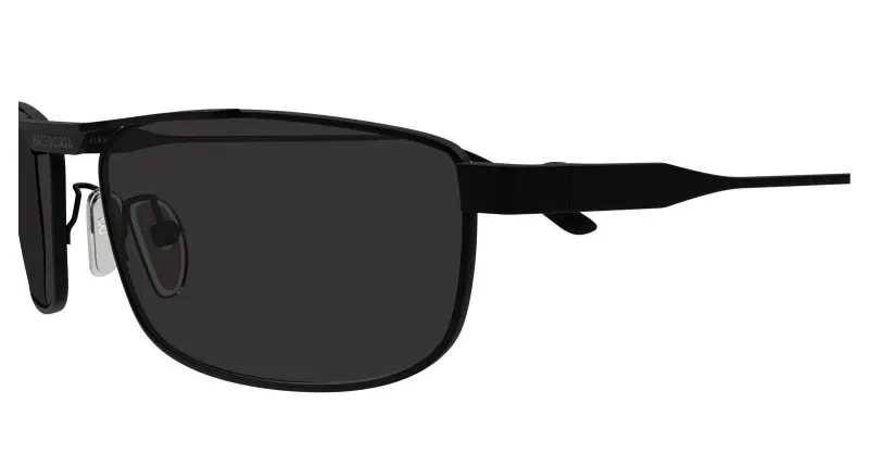 Unisex BB0451S 001 Occhiali da sole Acetato Nero Grigio Squadrata miniatura 3