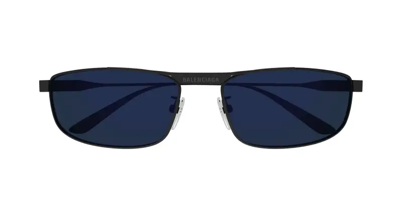 Unisex BB0451S 002 Occhiali da sole Acetato Grigio Blu Squadrata miniatura 2