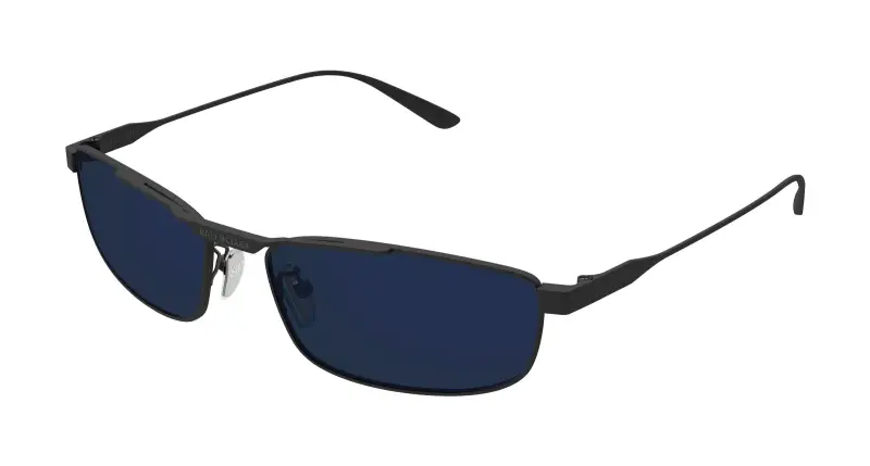 Unisex BB0451S 002 Occhiali da sole Acetato Grigio Blu Squadrata