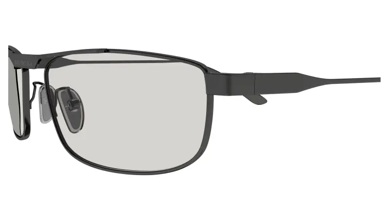 Unisex BB0451S 006 Occhiali da sole Acetato Grigio Grigio Squadrata miniatura 3
