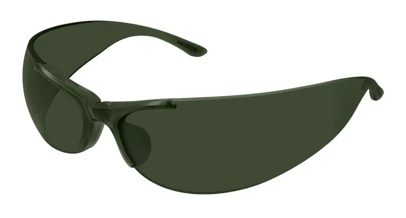 Unisex BB0454S 003 Occhiali da sole Acetato Verde Verde Geometrica