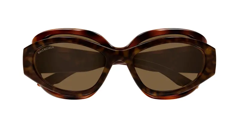 Unisex BB0456S 003 Occhiali da sole Acetato Havana Marrone Cat Eye miniatura 2