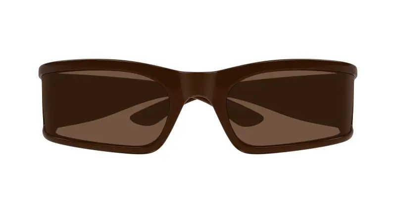 Unisex BB0458S 004 Occhiali da sole Acetato Marrone Marrone Maschera miniatura 2