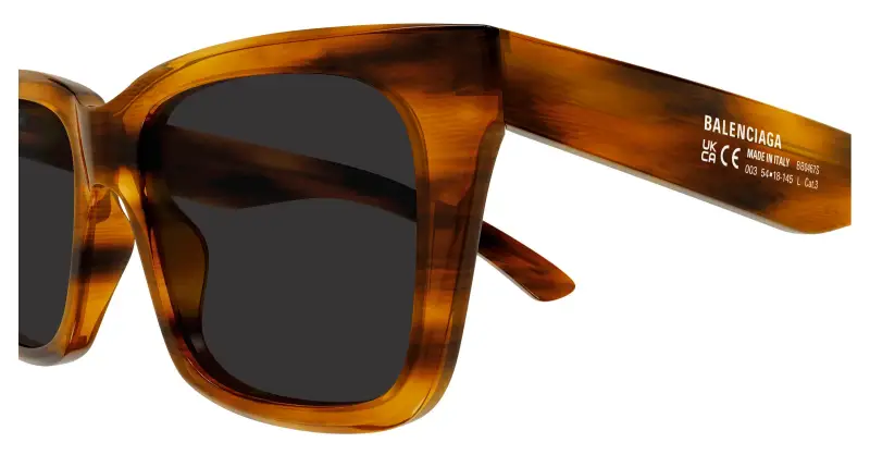 Balenciaga Occhiali da sole Uomo Grigio 4302376 miniatura 3