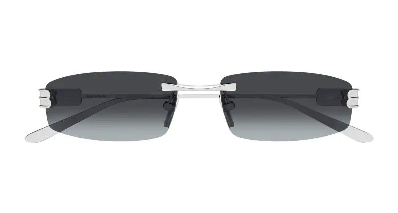 Balenciaga Occhiali da sole Uomo Argento 4286786 miniatura 2