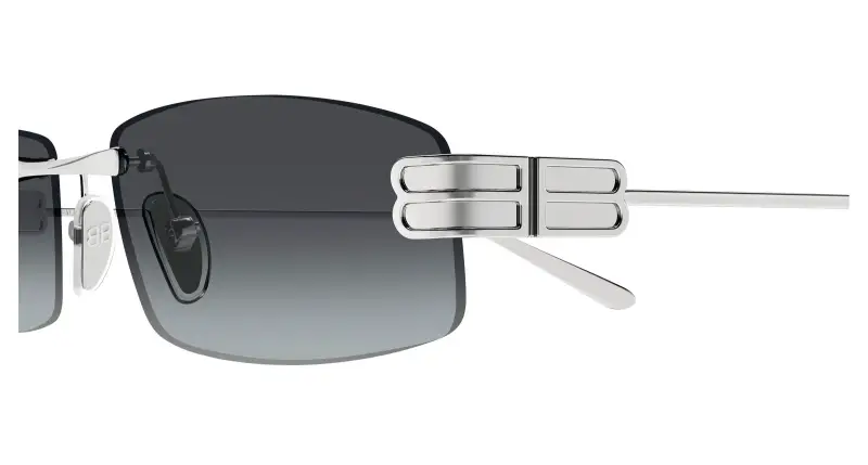 Balenciaga Occhiali da sole Uomo Argento 4286786 miniatura 3