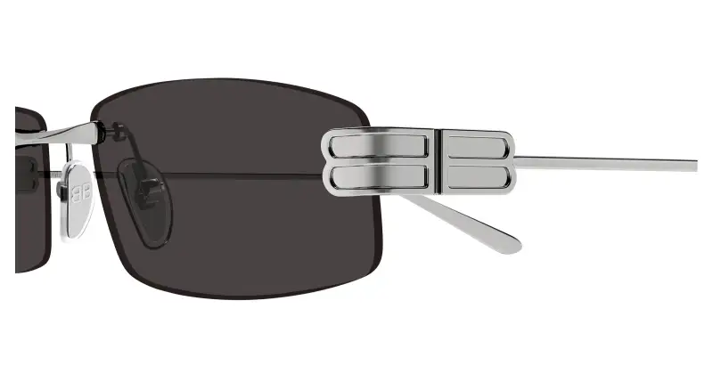 Balenciaga Occhiali da sole Uomo Grigio 4306398 miniatura 3