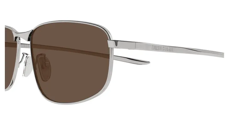 Balenciaga Occhiali da sole Uomo Marrone 4306395 miniatura 3