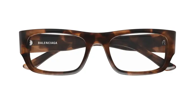 Uomo BB0370O 002 Montature da vista Acetato Havana Trasparente Squadrata miniatura 2