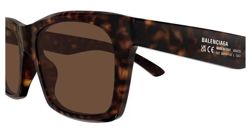 Balenciaga Occhiali da sole Uomo Marrone 3530846 miniatura 3