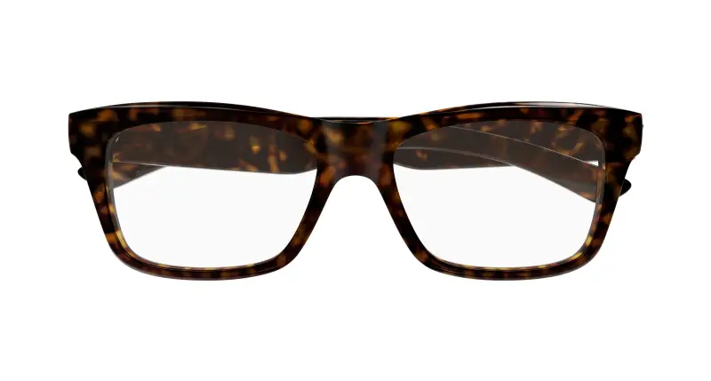 Uomo BB0426O 002 Montature da vista Acetato Havana Trasparente Squadrata miniatura 2