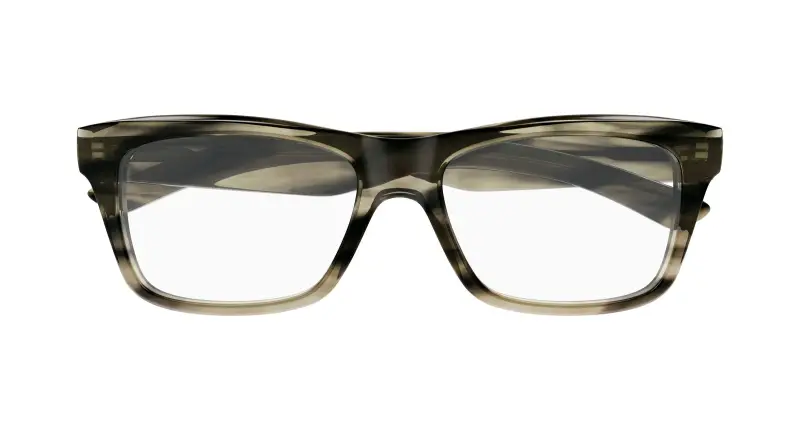 Uomo BB0426O 004 Montature da vista Acetato Havana Trasparente Squadrata miniatura 2