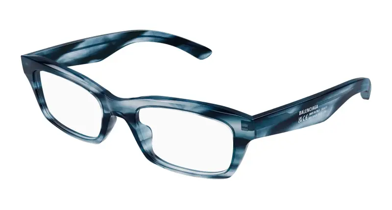 Uomo BB0427O 004 Montature da vista Acetato Havana Trasparente Squadrata