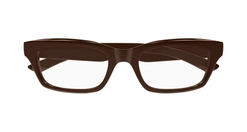 Uomo BB0427O 005 Montature da vista Acetato Marrone Trasparente Squadrata miniatura 2