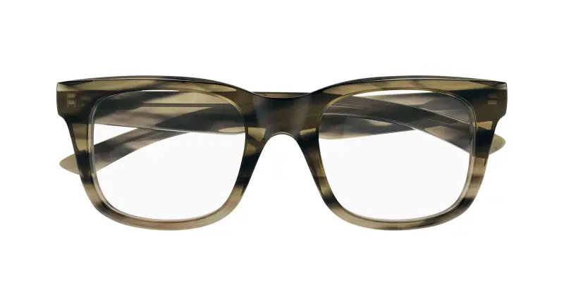 Uomo BB0428O 009 Montature da vista Acetato Havana Trasparente Squadrata miniatura 2