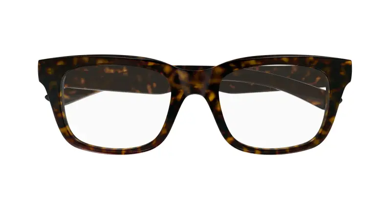 Uomo BB0429O 002 Montature da vista Acetato Havana Trasparente Squadrata miniatura 2