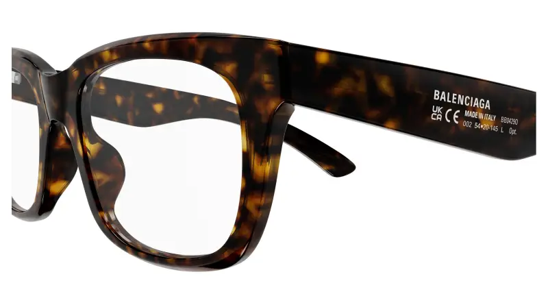 Uomo BB0429O 002 Montature da vista Acetato Havana Trasparente Squadrata miniatura 3