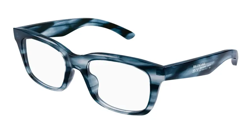 Uomo BB0429O 004 Montature da vista Acetato Havana Trasparente Squadrata