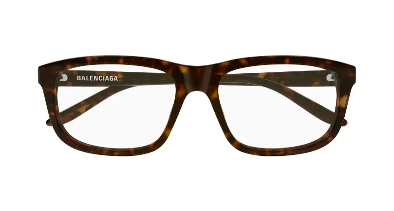 Uomo BB0438O 002 Montature da vista Acetato Havana Trasparente Squadrata miniatura 2