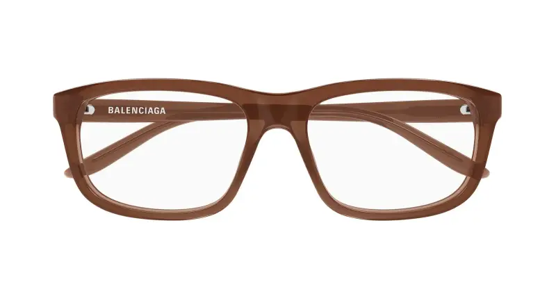 Uomo BB0438O 006 Montature da vista Acetato Marrone Trasparente Squadrata miniatura 2