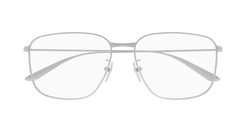 Uomo BB0452O 001 Montature da vista Acetato Rutenio Trasparente Squadrata miniatura 2