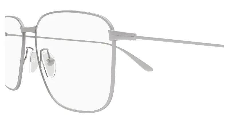 Uomo BB0452O 001 Montature da vista Acetato Rutenio Trasparente Squadrata miniatura 3