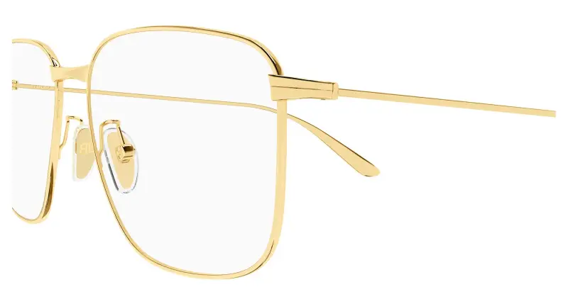 Uomo BB0452O 003 Montature da vista Acetato Oro Trasparente Squadrata miniatura 3