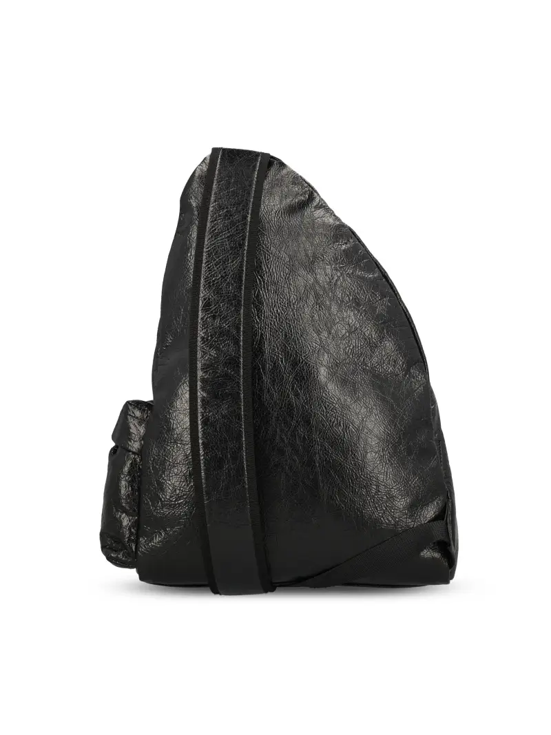 Zaino In Pelle NERO miniatura 2