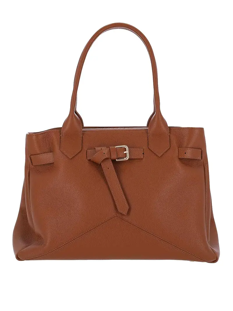 Borsa Tote Marrone