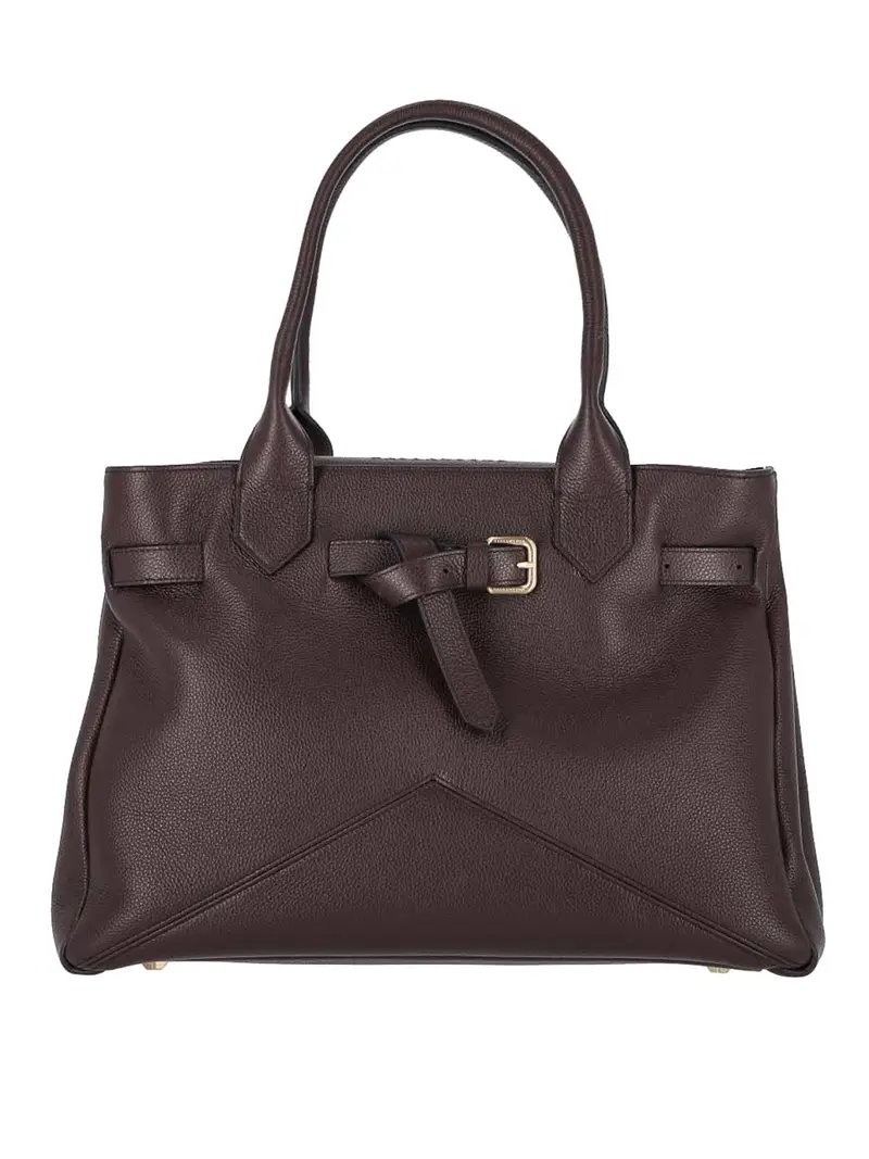 Borsa Tote Marrone