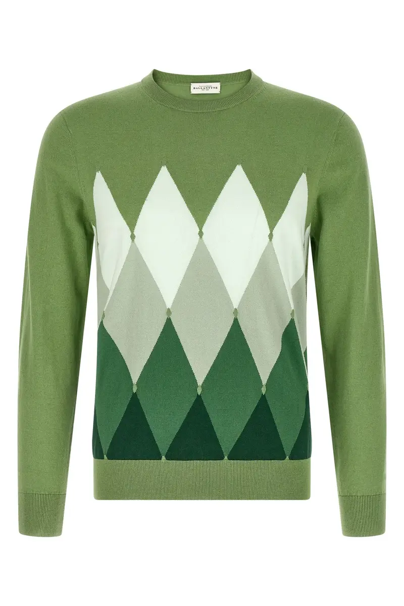 Maglia Argyle Verde