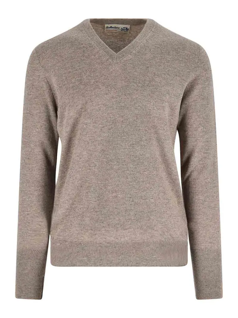 Maglia In Cashmere Beige