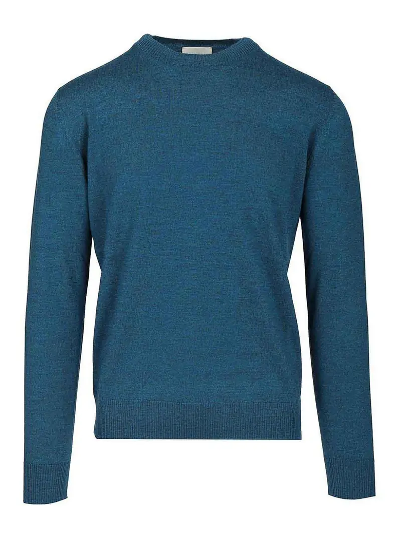 Maglione a collo dell equipaggio Blu