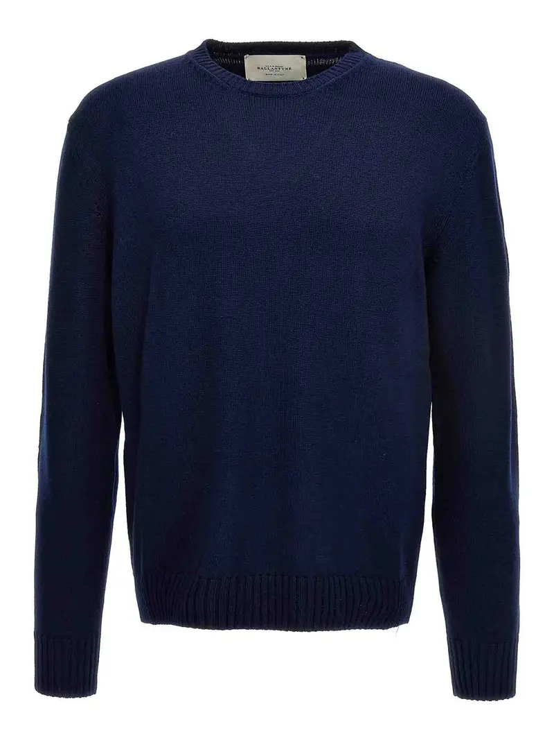 Maglione merino Blu