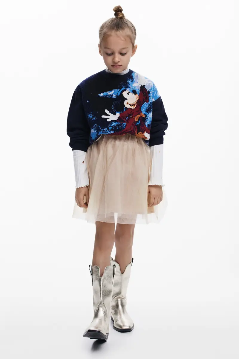 Ballerina tulle miniskirt