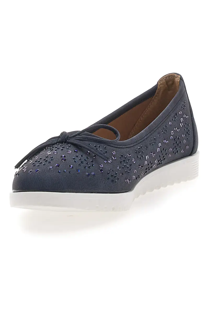 MIO TEMPO Ballerine Blu 1943955 miniatura 3