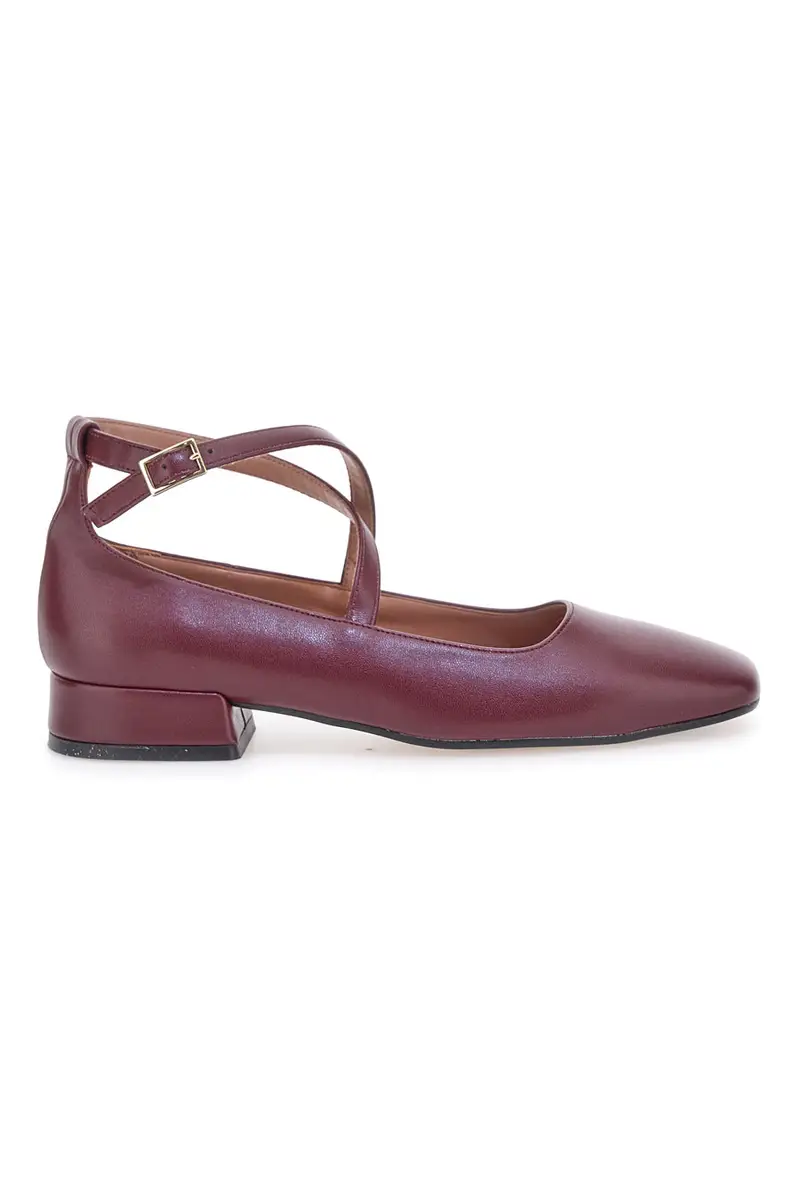 FRANCESCA GRITTI Ballerine Bordeaux 1945773