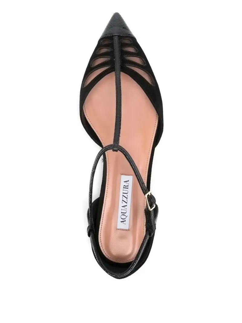 Aquazzura Ballerine Nero 1045913 miniatura 2