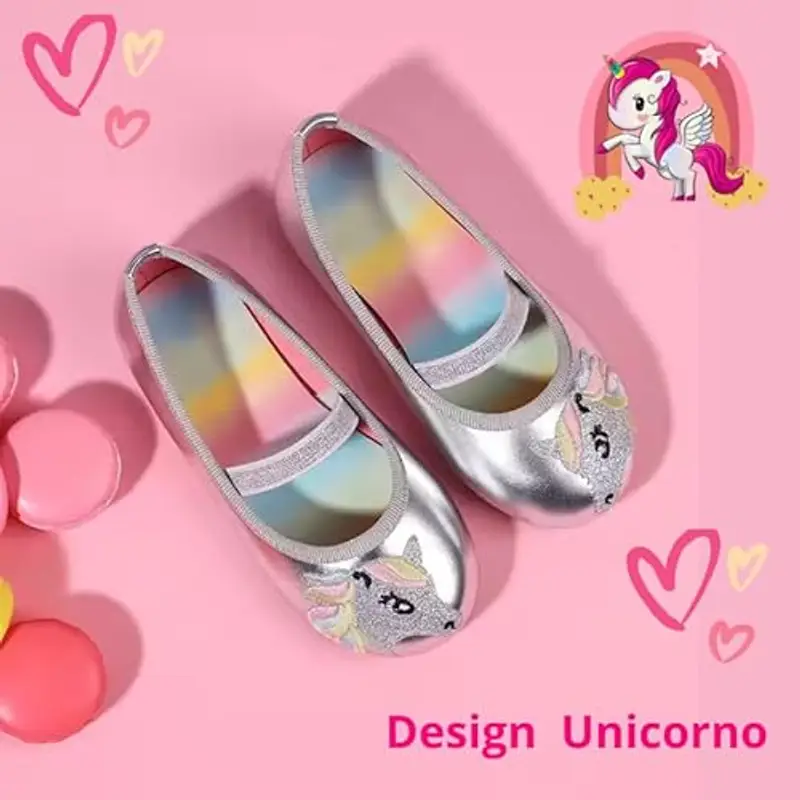 OrJana Ballerine Bambina Bianco 2163706 miniatura 2