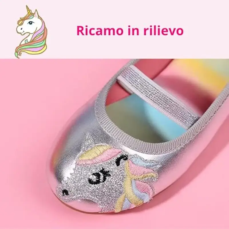 OrJana Ballerine Bambina Bianco 2163706 miniatura 3